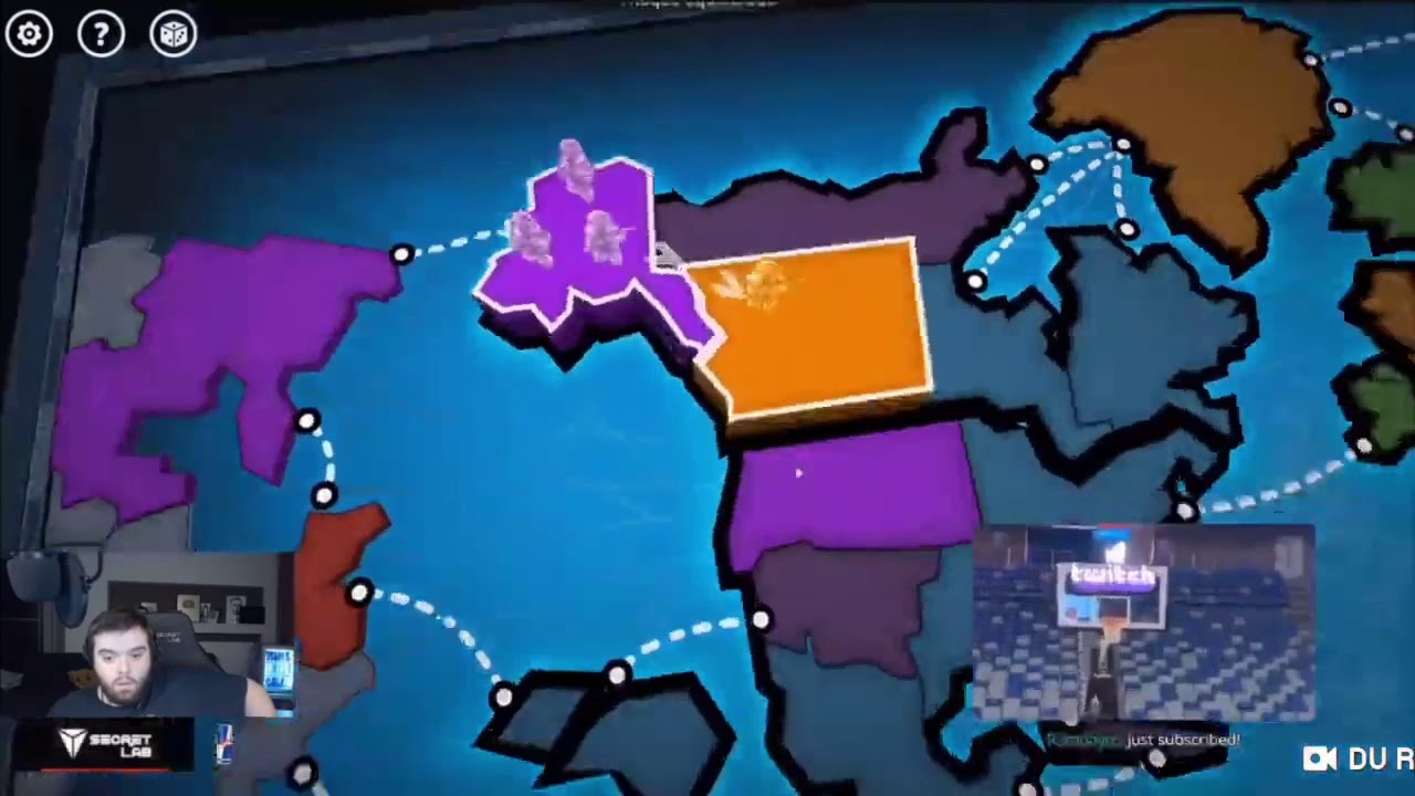 Ibai juega con xPeke y la G2Army al Risk en el mapa extragrande - Muchos enfados