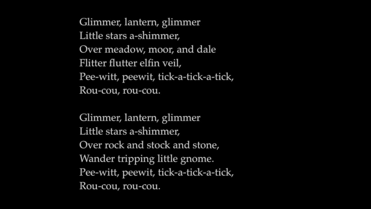 lantern walk songs
