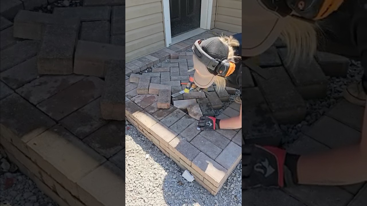 DIY Exterior Entryway Makeover  #diydanie #diy #budgetfriendly