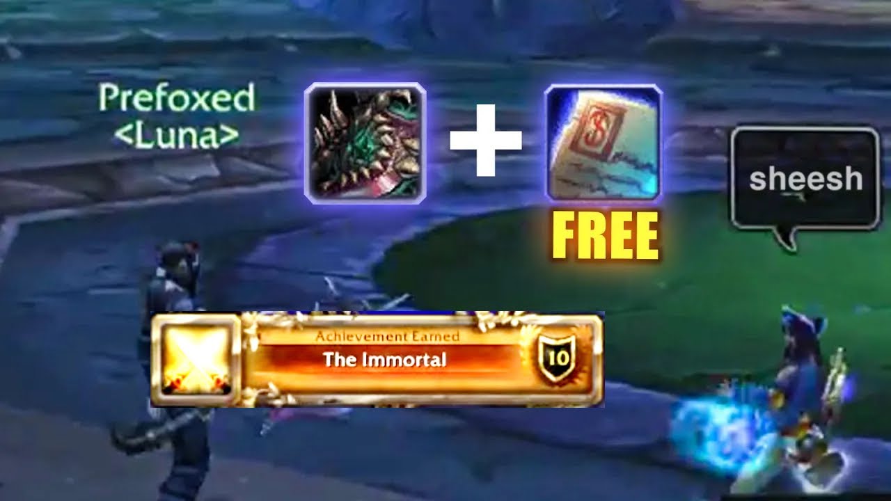 This ret paladin is simply blessed with loot! And first day IMMORTAL title!