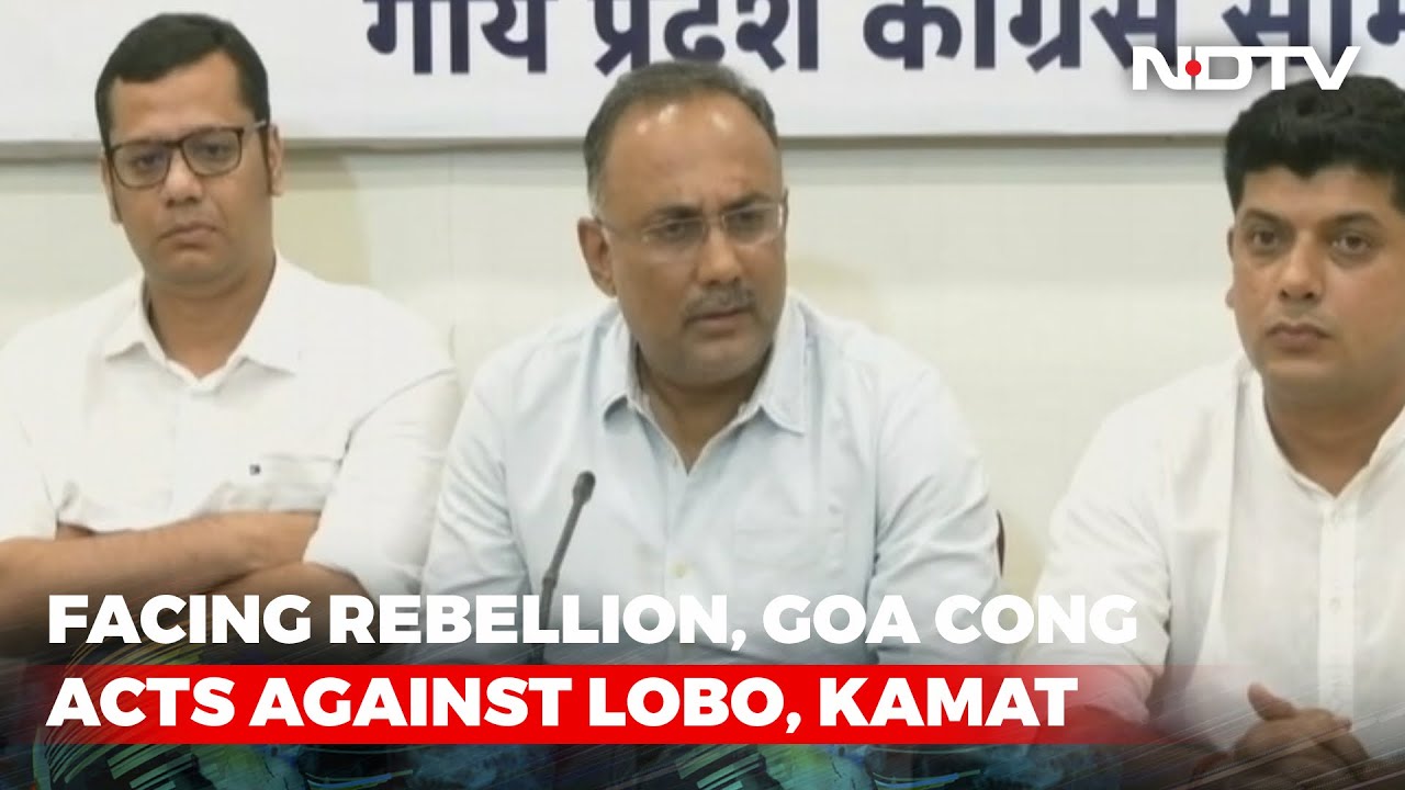 Goa Congress Sacks Its Leader In Assembly For Planning Defections