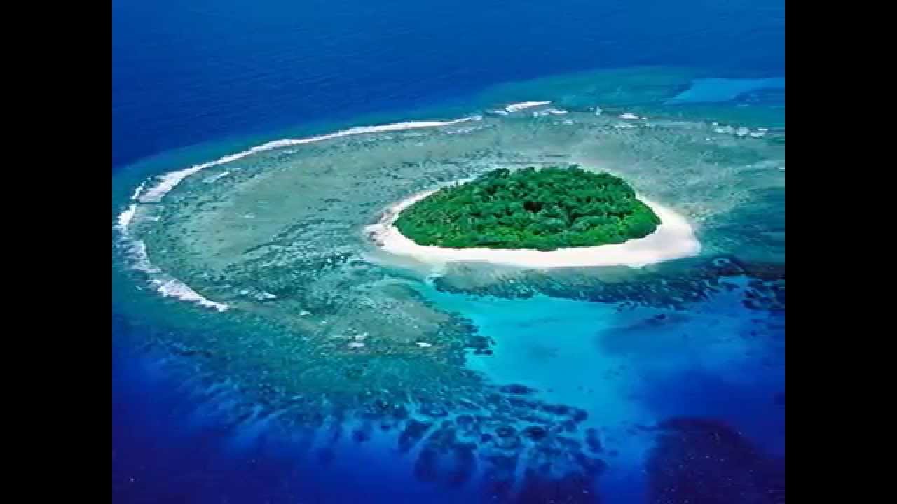 Hermosas Islas Spratly, archipi&eacute;lago en Mar Meridional de China