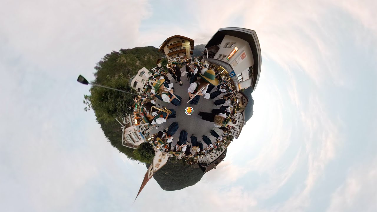 Musikkapelle Längenfeld - Aufmarsch 360°