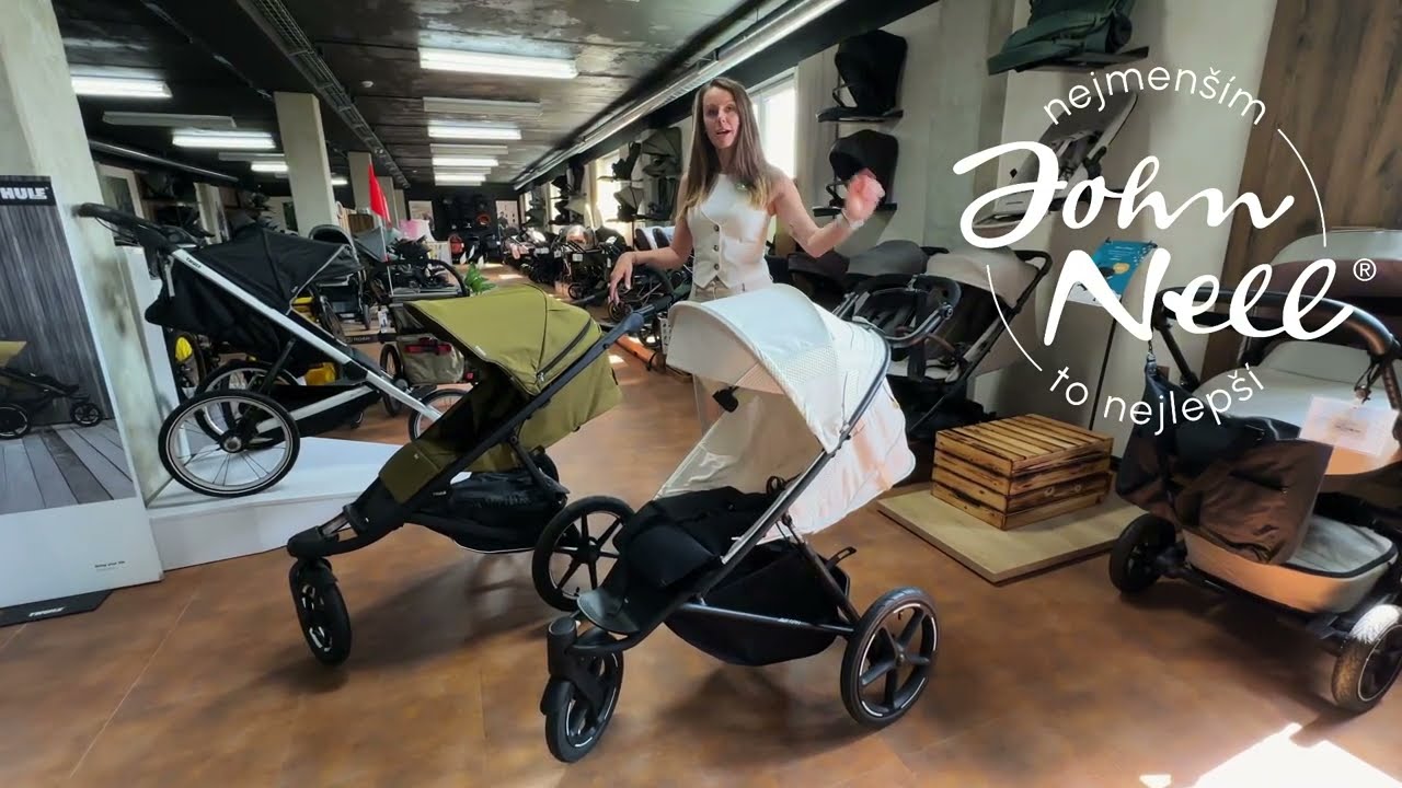 Kočárky Cybex Avi Spin a Thule Urban Glide 3