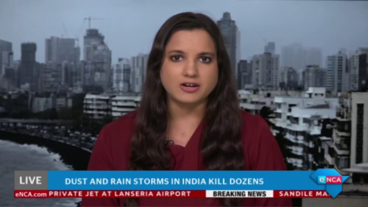 Dust and rain storms in India kill dozens