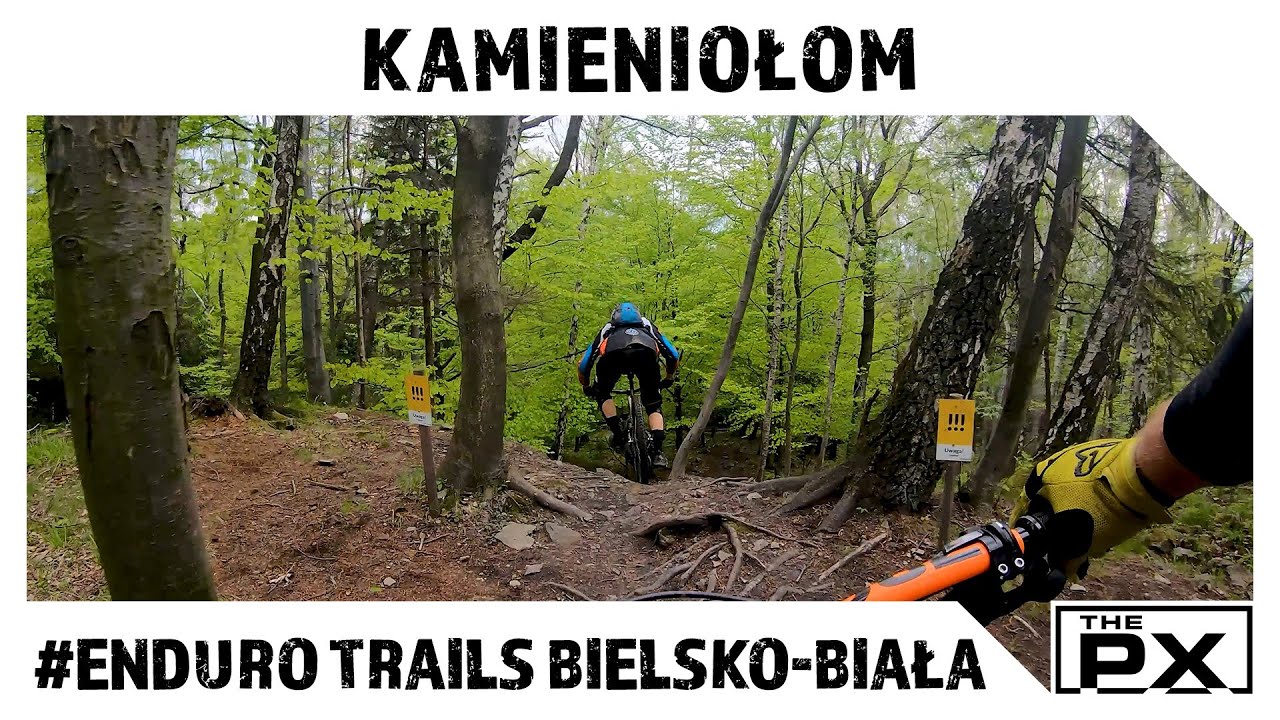 Enduro Trails Bielsko-Biała - Kamieniołom - prawilne enduro, tylko życzyć połamania kół!