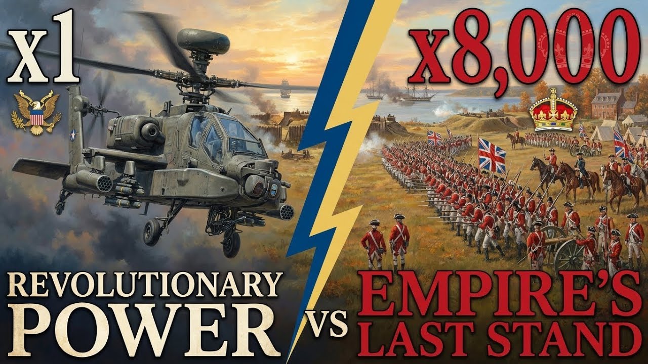 What if George Washington Had an Apache Helicopter at Yorktown in 1781?