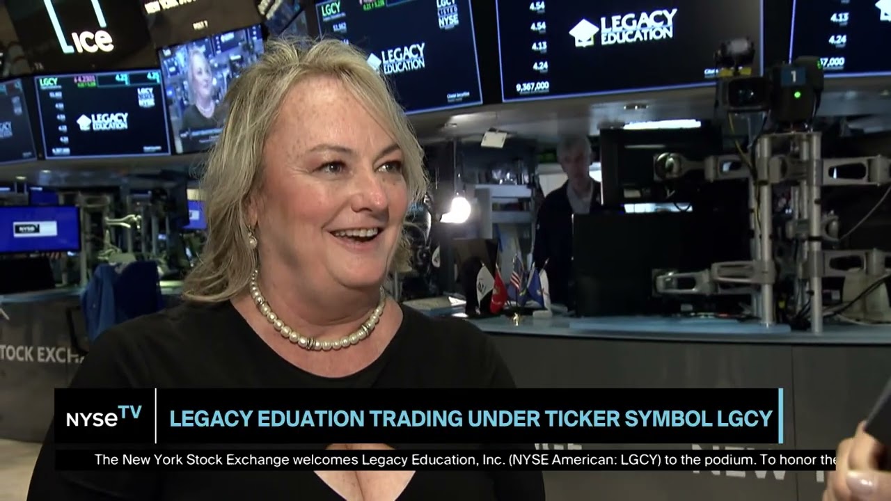 LeeAnn Rohmann, Founder & CEO at Legacy Education Joins NYSE TV Live