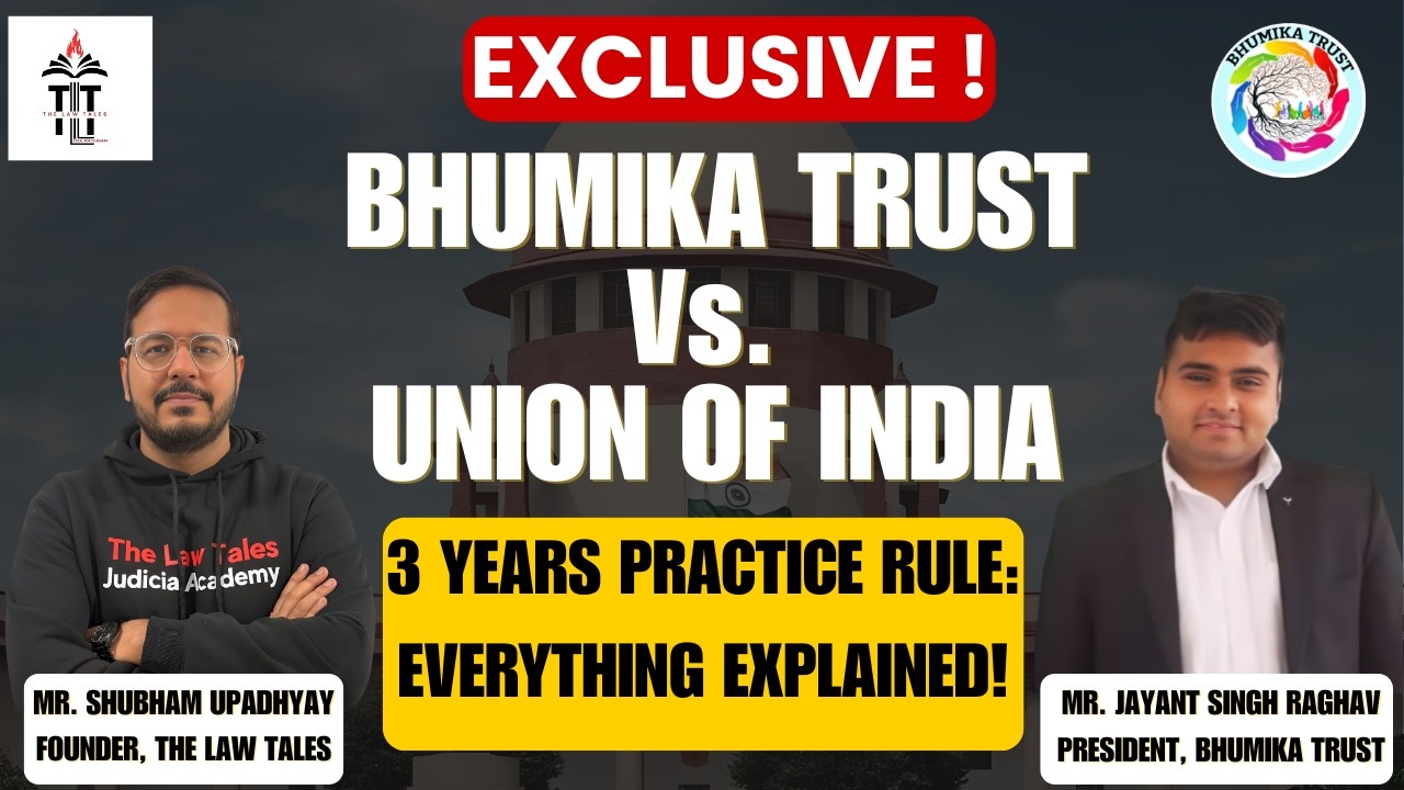 EXCLUSIVE: 3 Year Practice Rule Case Update | Bhumika Trust President LIVE with Shubham Sir