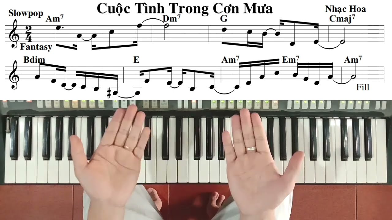 Bài: CUỘC TÌNH TRONG CƠN MƯA | Hướng Dẫn Đệm Hát | KTP.
