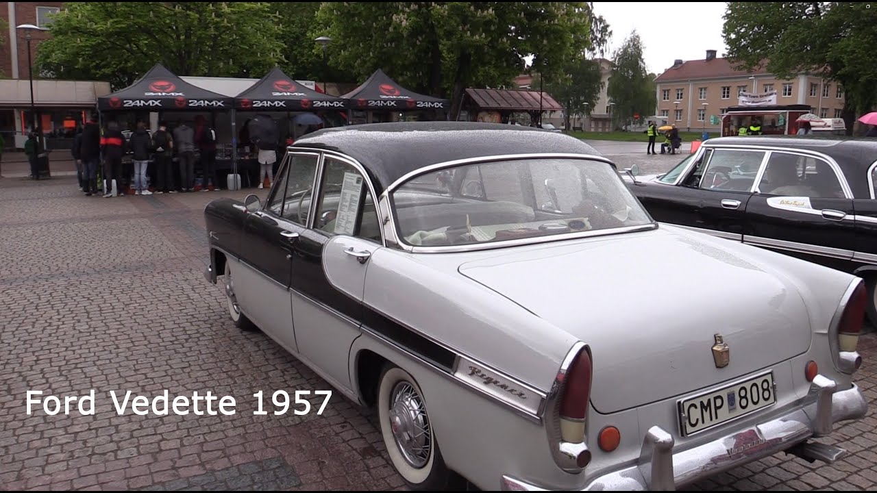 En kort intervju med ägaren till en Ford Vedette Regence, modellår 1957