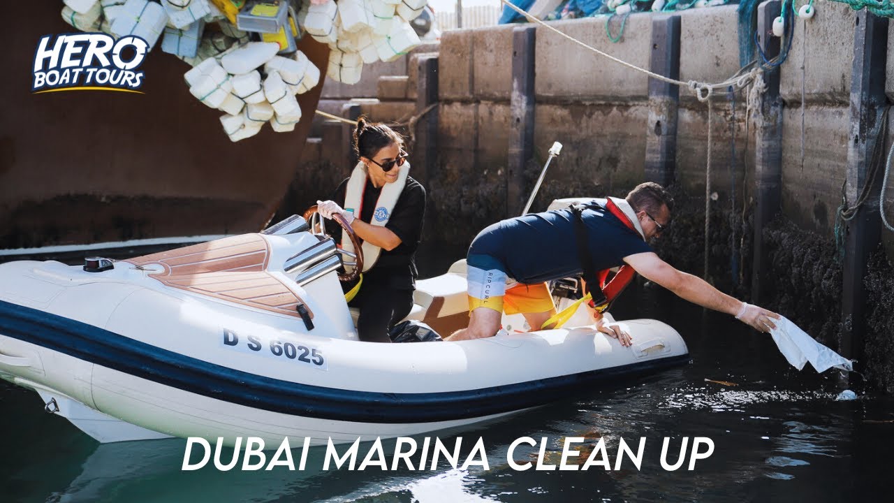 Marina Clean Up | Hero Boat Tours 2018