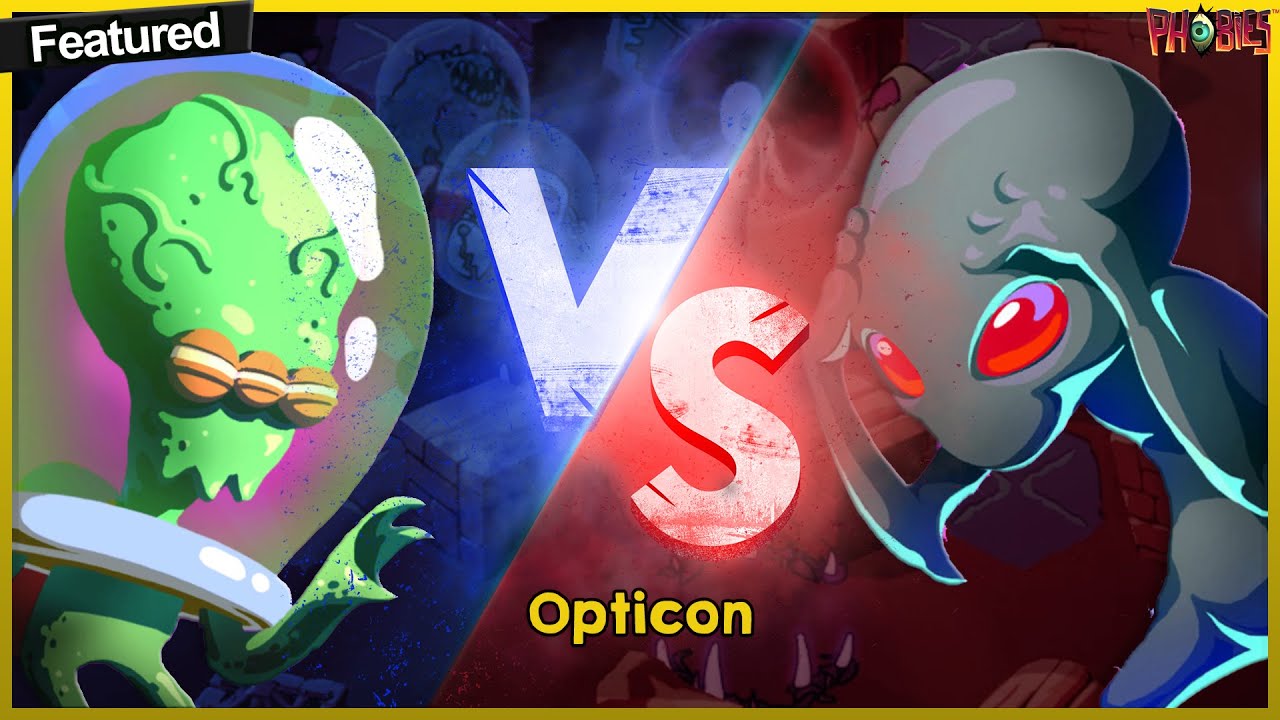 ALIEN INVASION | stelios348 🆚 beanofevil #Phobies #Gameplay