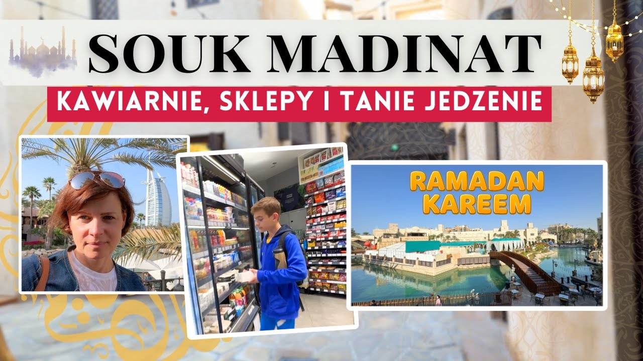 Co Dzieje się w Souk Madinat w Ramadanie? Kawiarnie i Widoki #soukmadinatjumeirah #soukmadinat