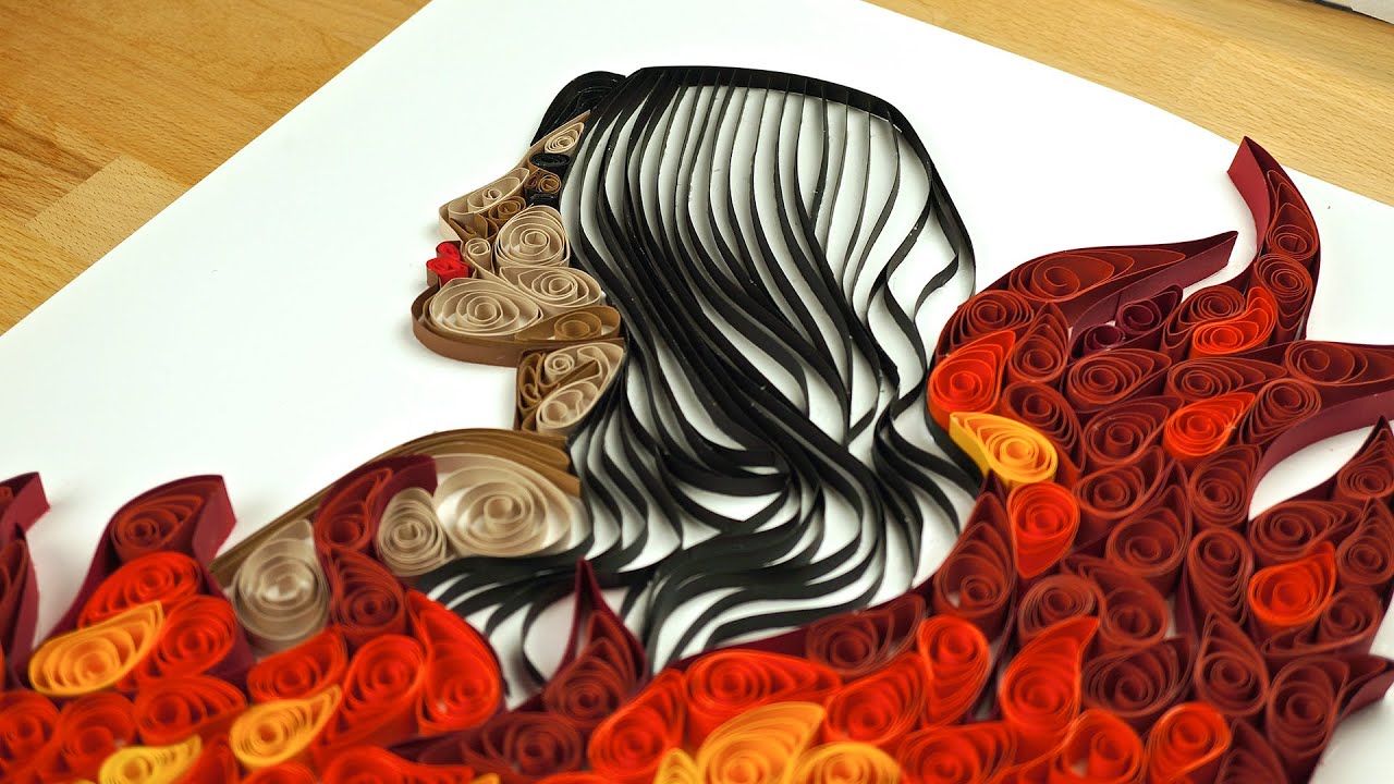 Paper Quilling Time-lapse 