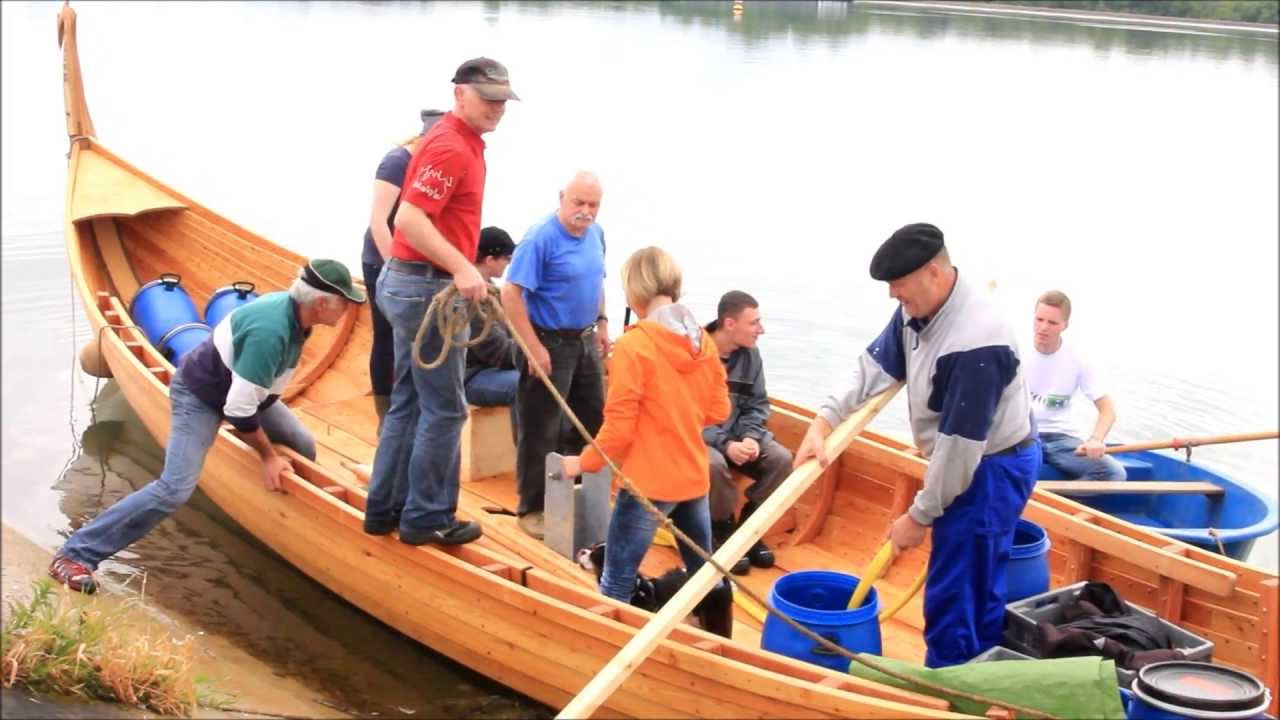 Wikingerschiff - erste Fahrt am 29.06.2013