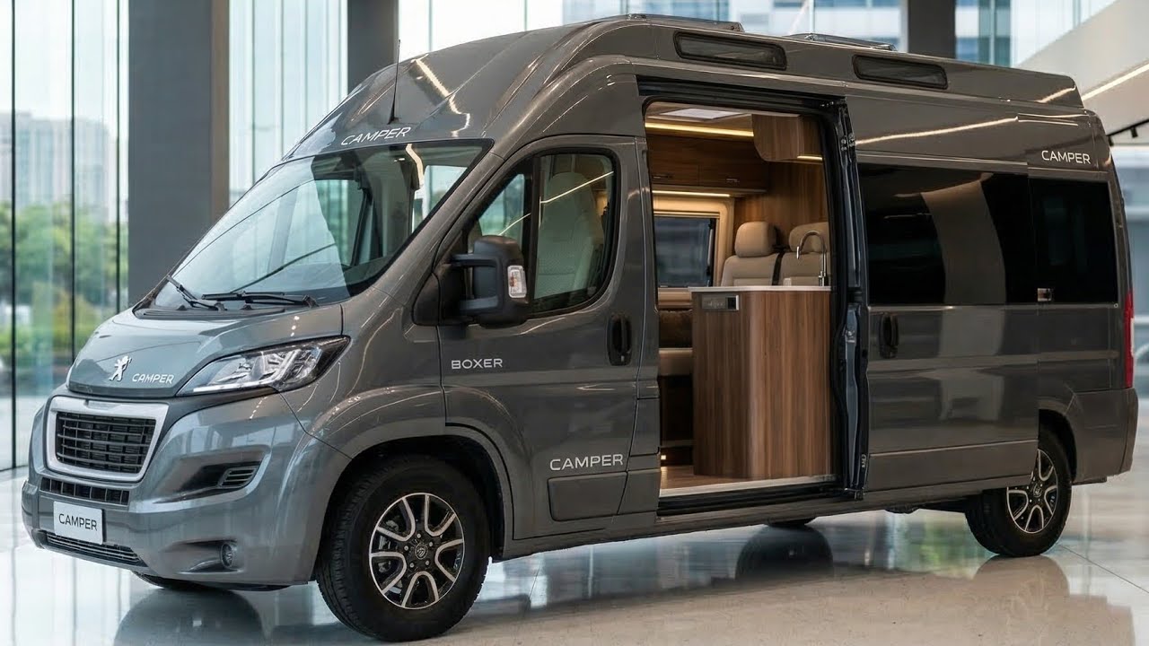 2026 Peugeot Boxer Luxury Camper Van &ndash; Full Tour | Interior, Exterior & Smart Camping Features