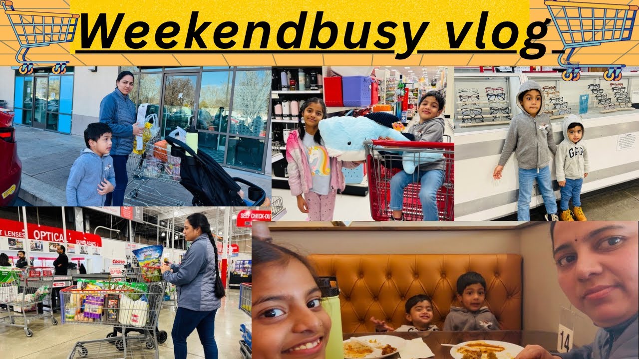 అమెరికాలో మా busy weekend 😅 🚗🚘Servicenundi Costco varaku FullDayVlog |Traffic Shock💥😳#Deepacheerla