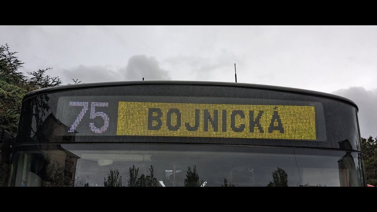 75 | Kadnárova → Stn. Vrakuňa → Kadnárova → Bojnická 03/25