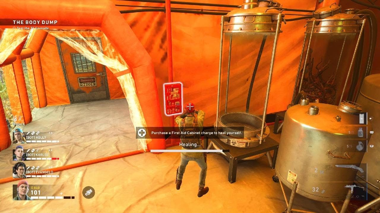 Back 4 Blood act 3 the body dump solo on nightmare