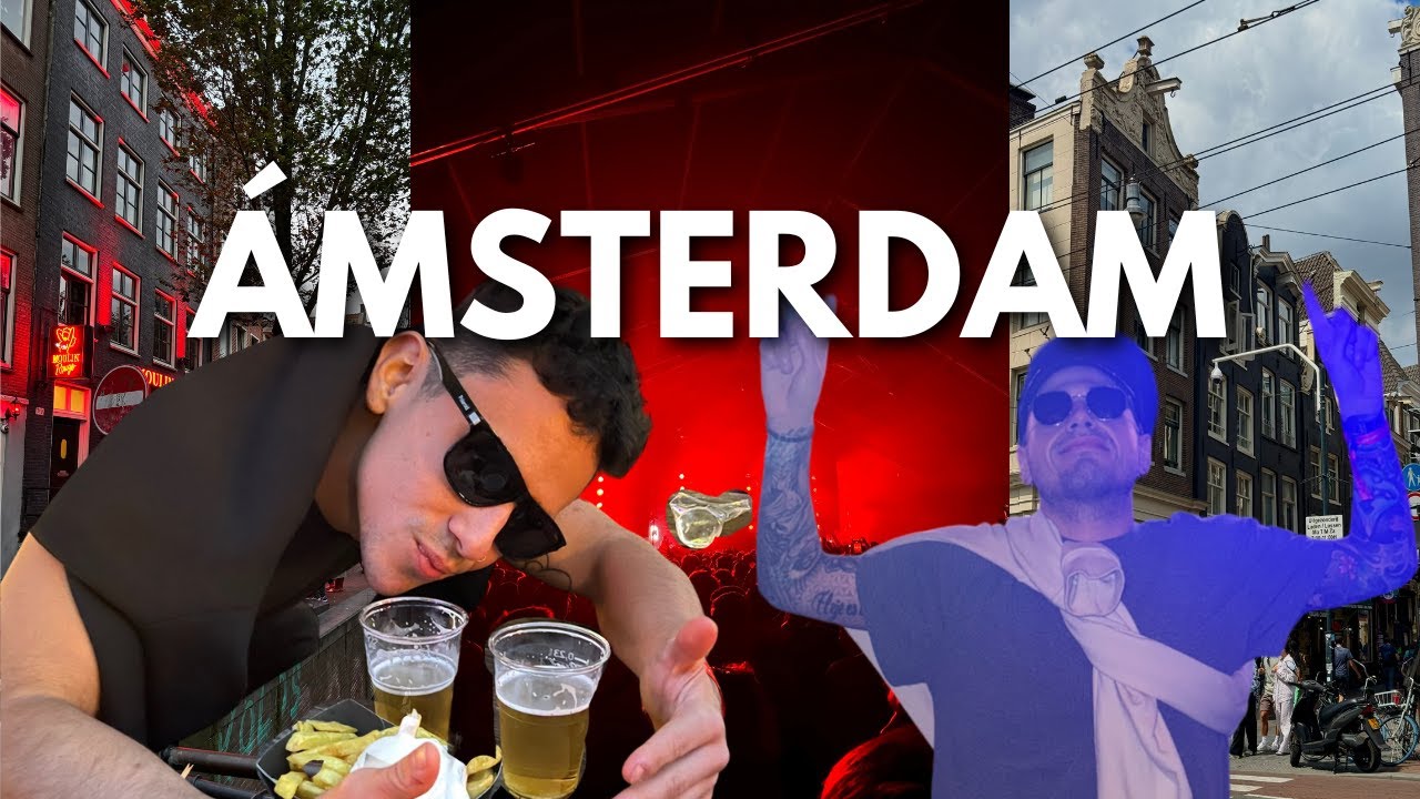 🇳🇱 Las MAGICAS calles de AMSTERDAM y Festival AWAKENINGS | Vlog de viaje