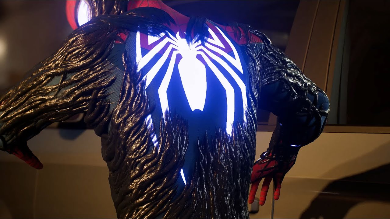 Человек-паук в светло-черном костюме 2.0 #spiderman #andrewgarfield #spidermanbrandnewday #tobey