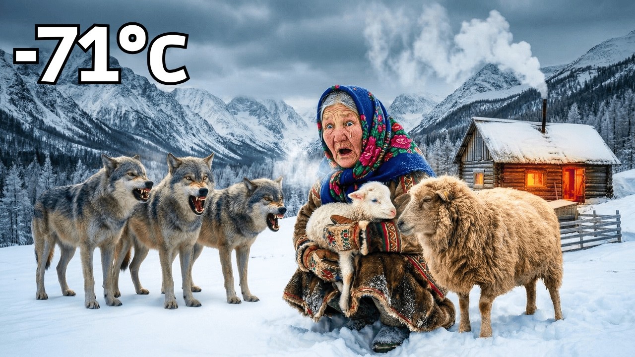 92-Year-Old women Stood Between the Wolves and Her Sheep At –71°C in the Mountains