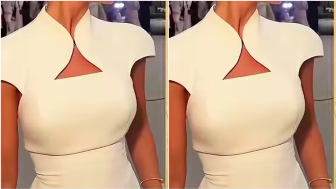 Beautiful Neckline Design