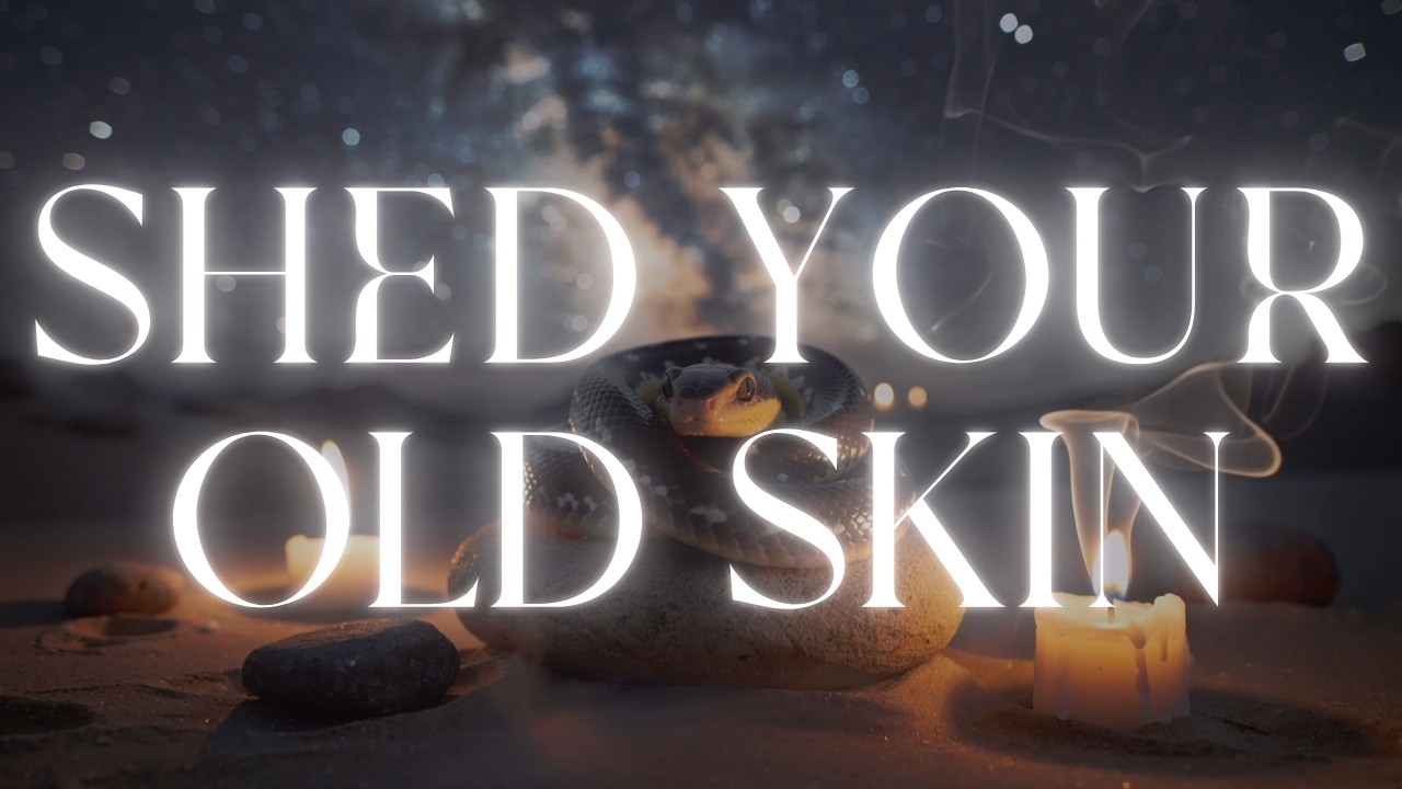 🌙 Audio Spell Ritual — Shedding the Old Skin | Year of the Snake Release and Renewal