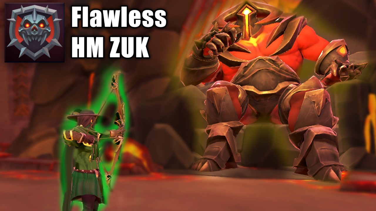 Flawless HM Zuk Ranged Experience on Runescape (+ Achievements)