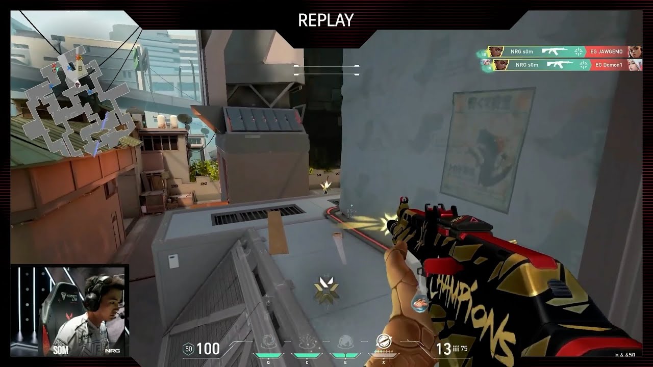 NRG s0m with the 3k flank vs EG | VCT Americas