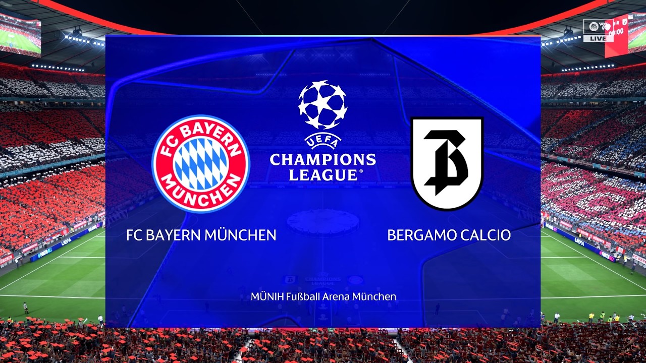 БАВАРИЯ МЮНХЕН-АТАЛАНТА | ЛИГА ЧЕМПИОНОВ УЕФА | ФК |