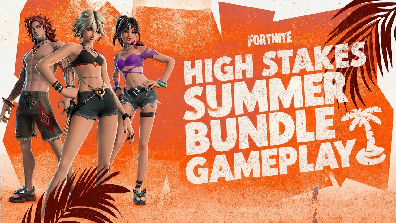 FIRST TIME an Emote Does This?! (High Stakes Summer Bundle - Fortnite Review)