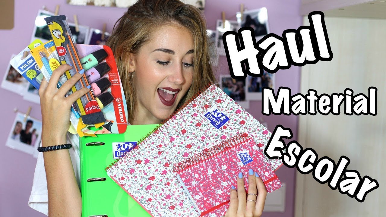 HAUL MATERIAL ESCOLAR 2017 | ItsJudith