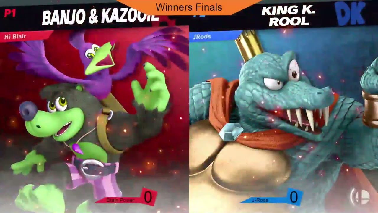 Brain Power (Banjo & Kazooie) vs. J-Rods (King K. Rool) - Off the Rails 4 [Losers Final]