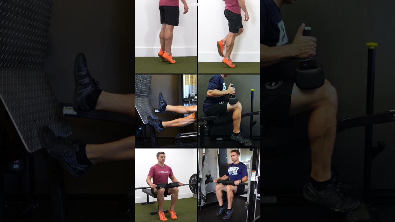 Achilles Tendinopathy Exercises (Early Stage) #shorts