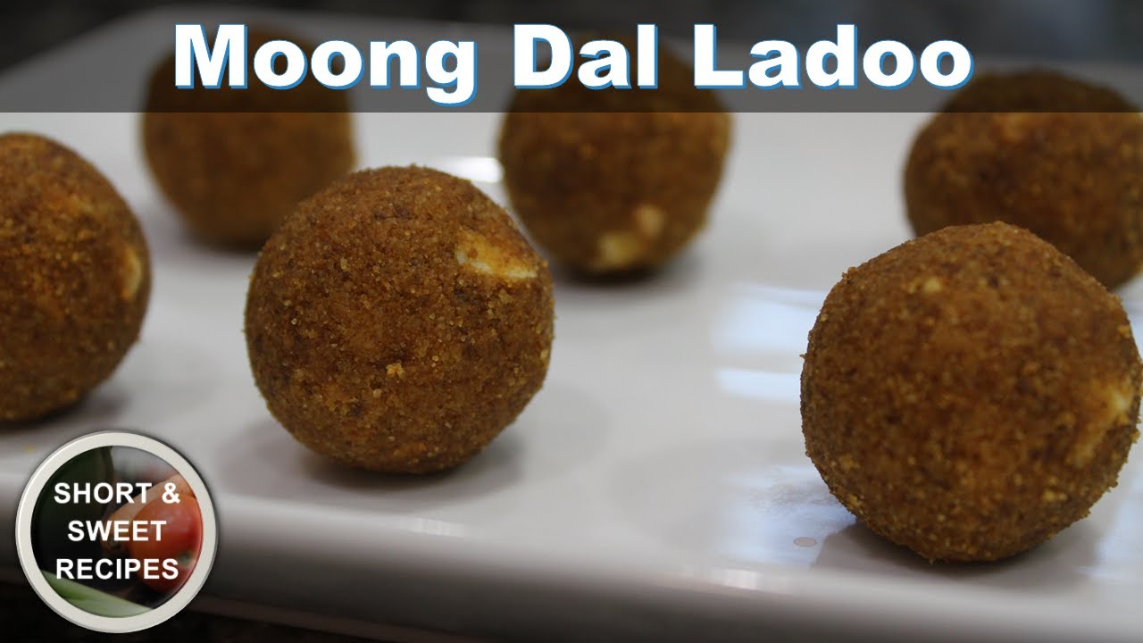 Healthy & Instant Moong Dal Ladoo With Jaggery | Short & Sweet Recipes