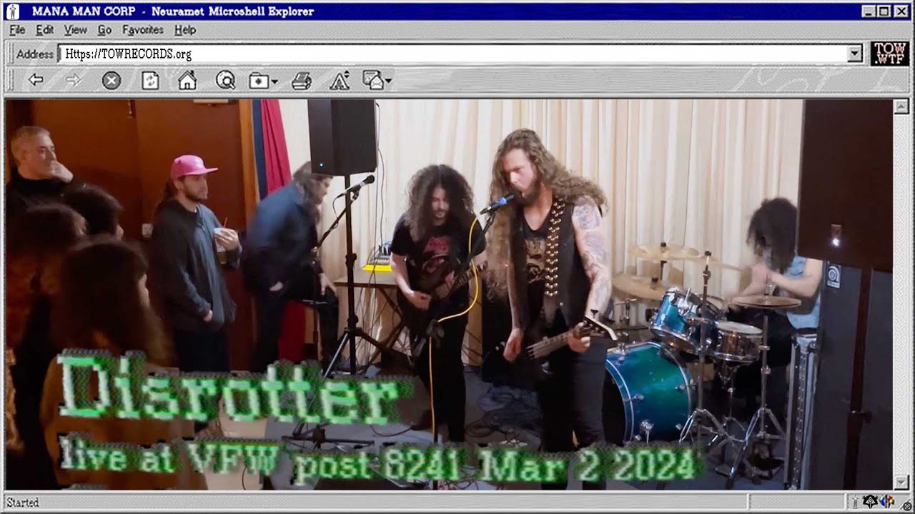 {TOWR} Disrotter - Live at VFW March 2 2024
