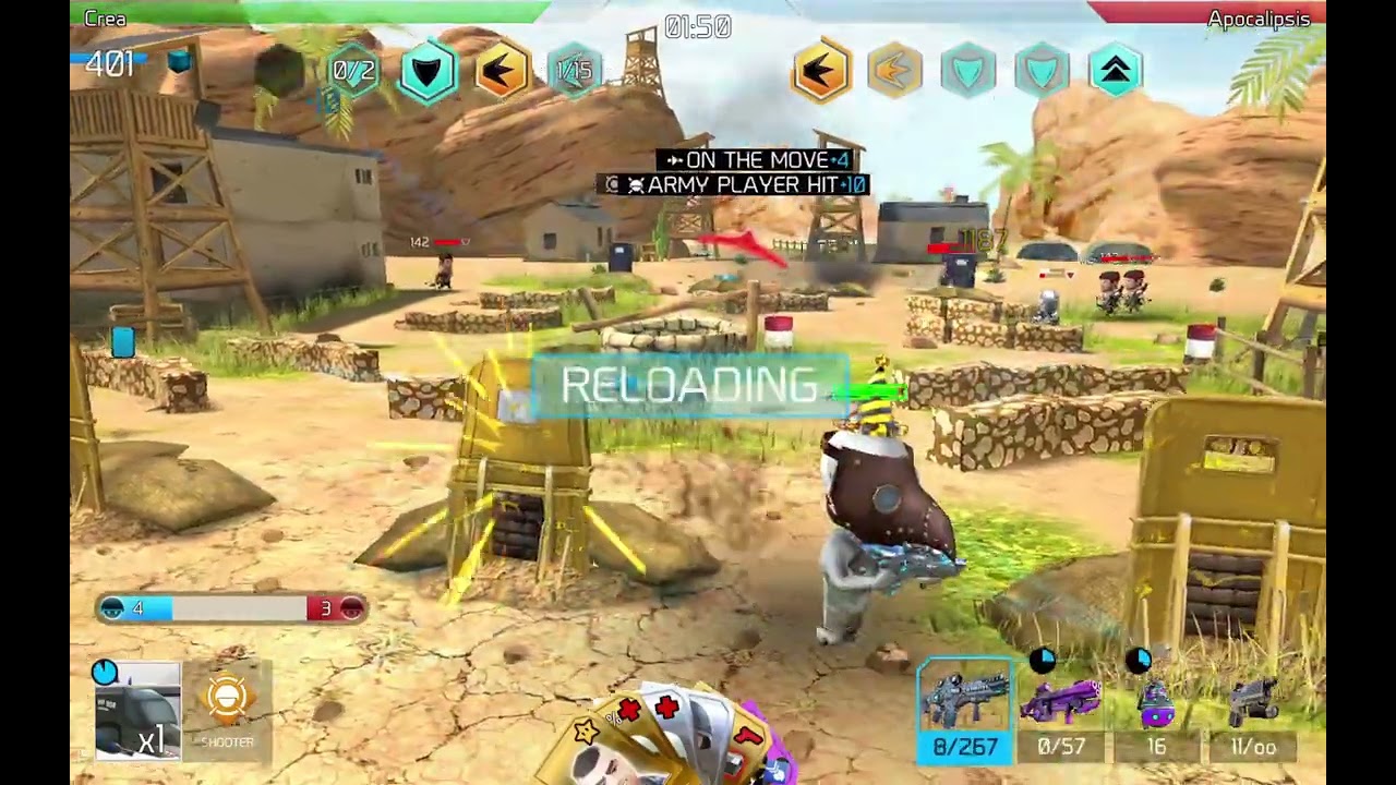 NICE GAME vs Apocalipsis  - Crea Warfriends 