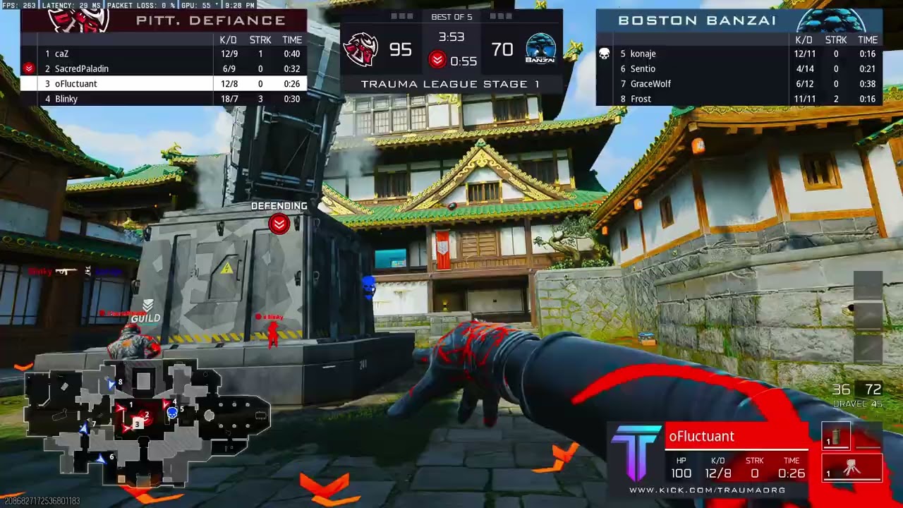 (8)Boston Banzai vs (9)Pittsburgh Defiance | WR1 | Stage 1 Playoffs