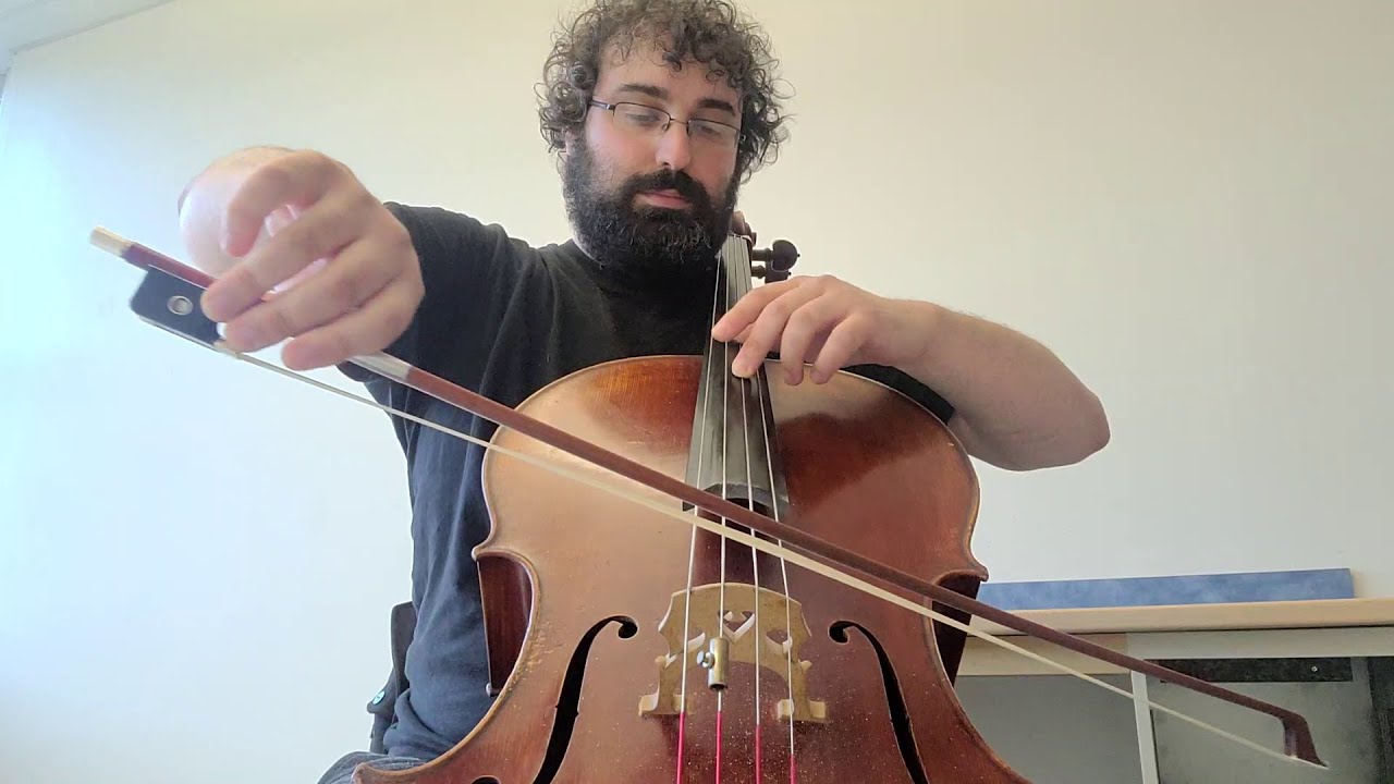 Sauret Cadenza first 4 measures