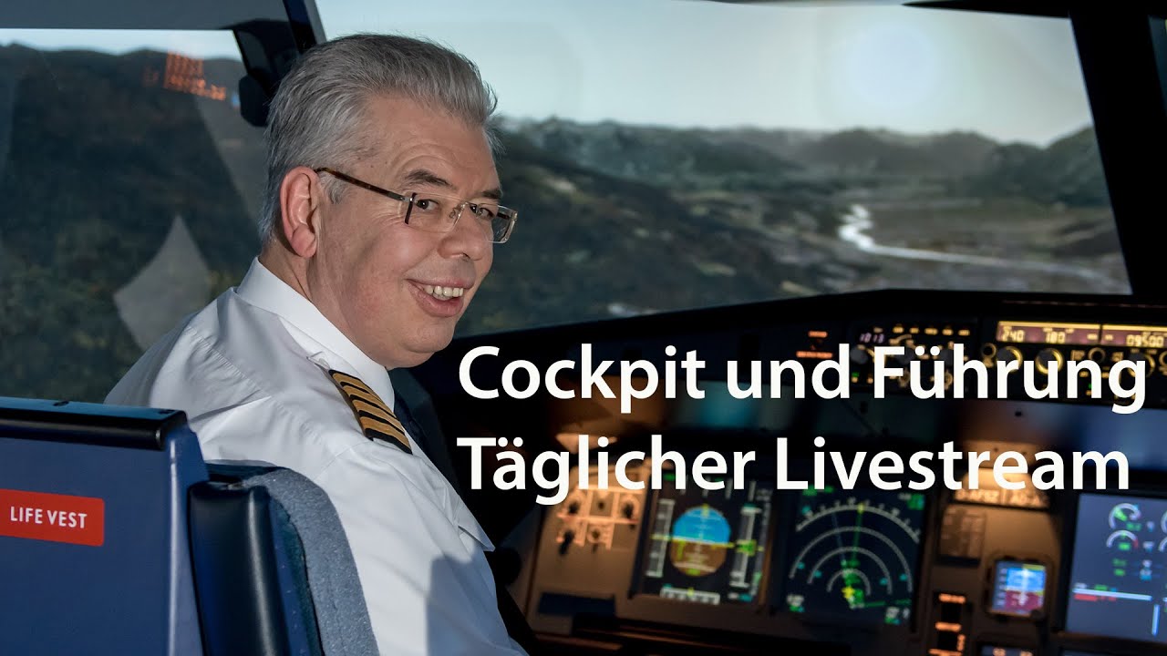 3. Cockpit und Führung – täglicher Livestream – die Setup-Phase