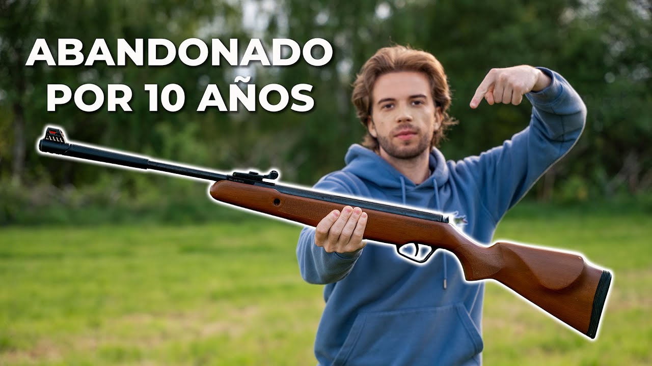 ENCONTR&Eacute; y PROB&Eacute; un RIFLE de Aire Comprimido ABANDONADO