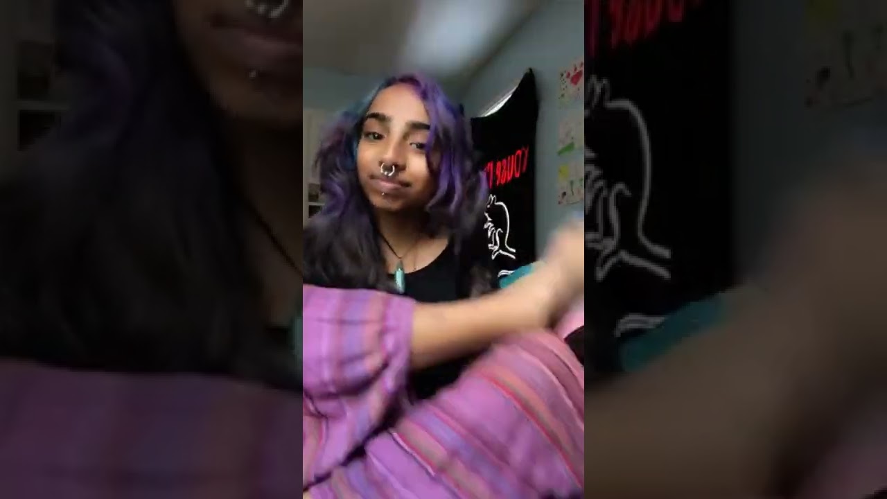 Armless girl new hair style