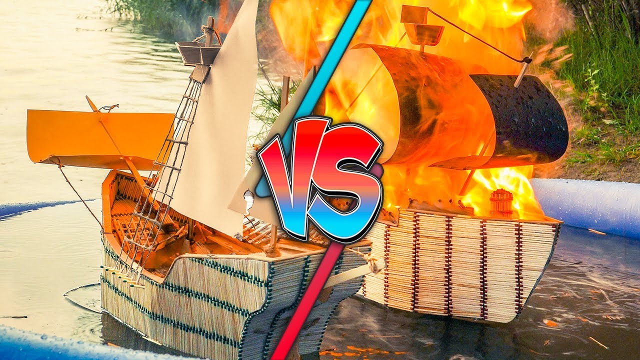 The Black Pearl vs The Interceptor Epic Battle | Pirates of the Caribbean from Matches