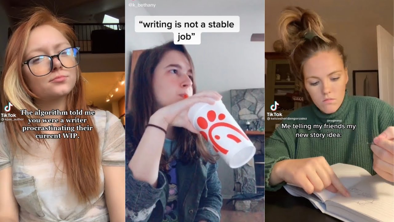 writertoks only writers will understand part 3