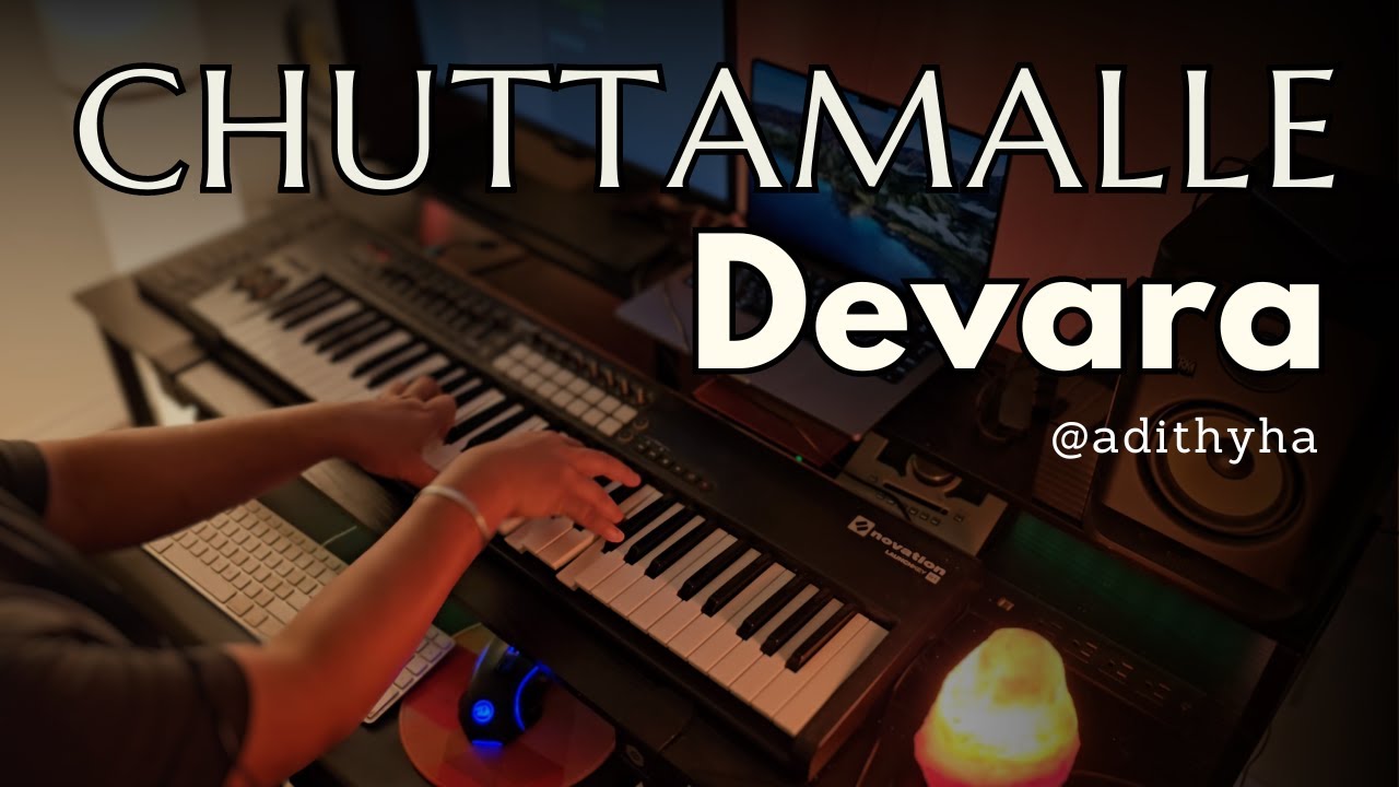 Chuttamalle Piano Cover | Devara | NTR | Janhvi Kapoor | Anirudh | Dheere Dheere | Paththavaikkum
