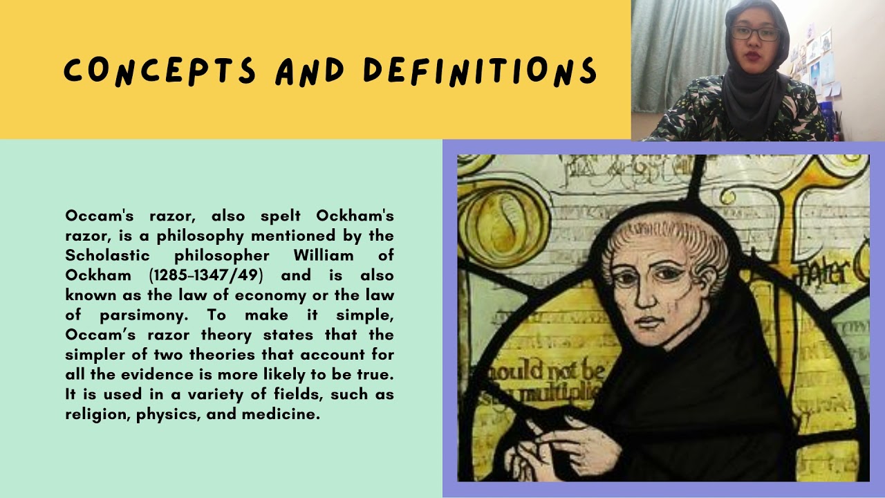 System Approach to Training & Occam's Razor (EIC552 - COMPANY WEBSITE DESIGN)