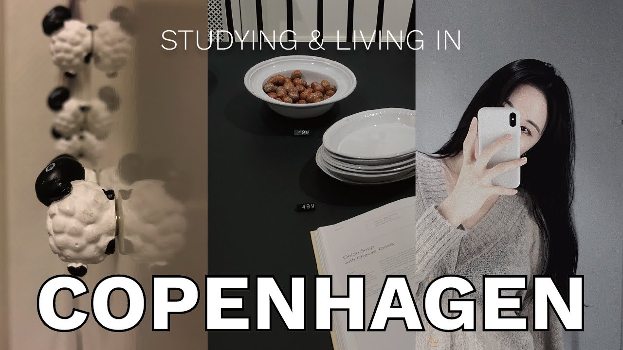 Copenhagen Vlog｜12월 코펜하겐, 덴마크 왕립 예술 아카데미, 연말 홈파티(내향인ver), 덴마크 디저트 만들기