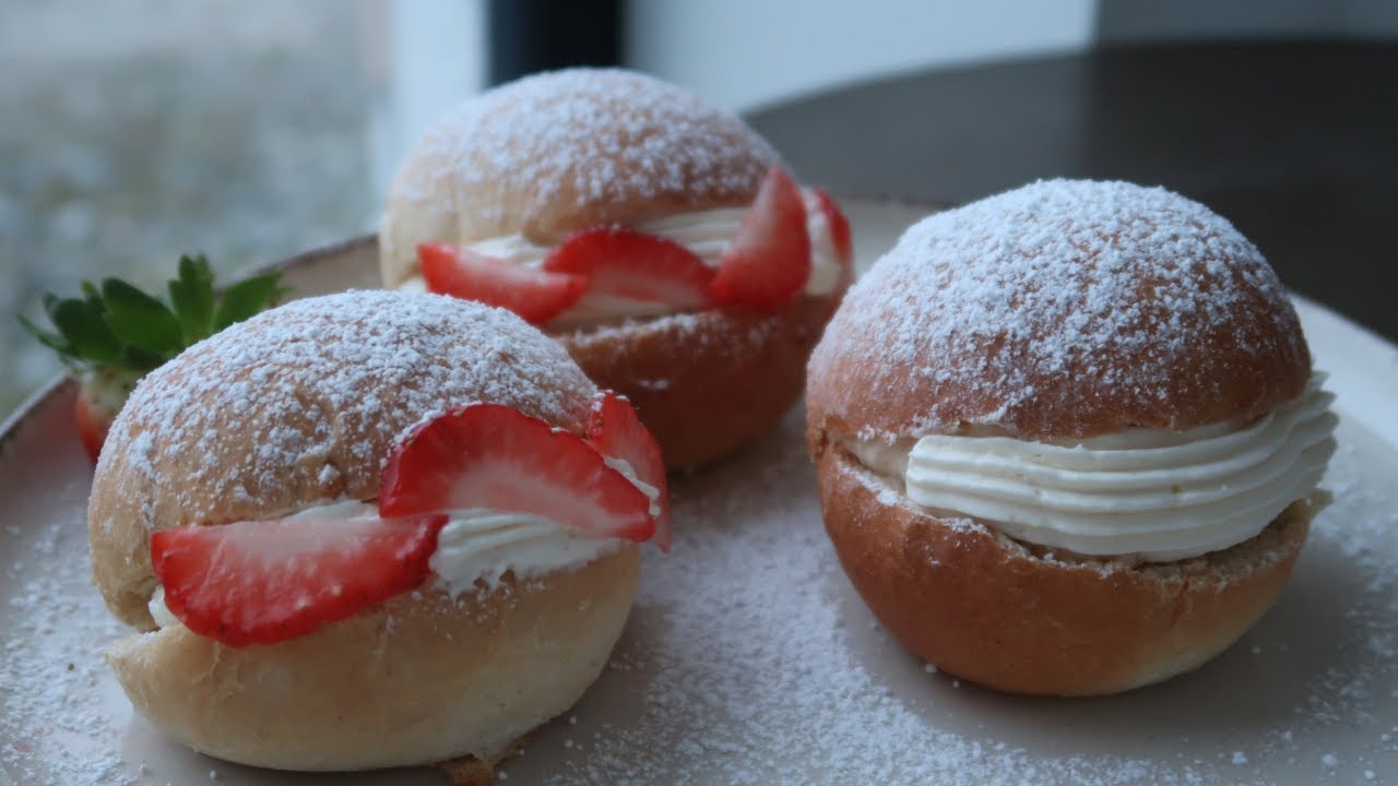 Простые булочки бриошь с кремом! Идеально для начинающих!
